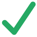 Green check mark